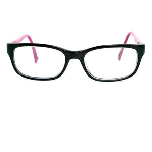 Nike‎ Kids Eyeglasses Frames 5513 515 Black Pink Full Rim 49-16-135 H19168